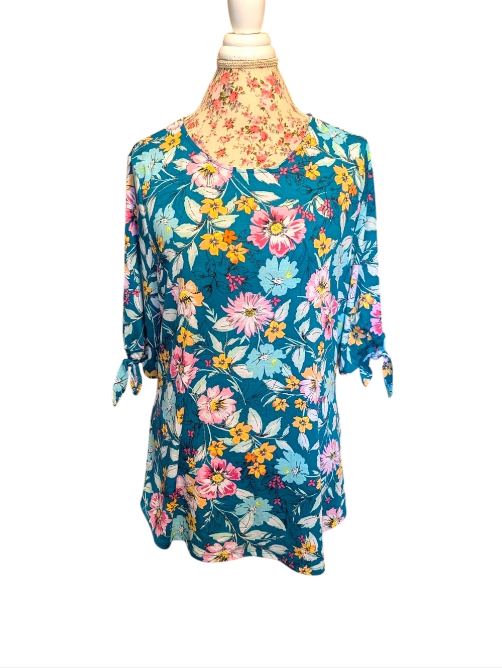 West Loop Floral Tunic Tee